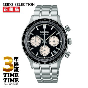 SEIKO SELECTION �Z�C�R�[�Z���N�V���� S�V���[�Y �����Y �N���m�O���t �u���b�N SBTR055 �y���S��5�N�ۏ؁z