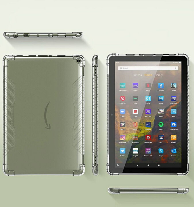 楽天市場 送料無料 Fire Hd 10 ケース カバー 21 クリア Timovo Amazon Fire Hd 10 第11世代 クリア ケース カバー Fire Hd10 Hd 10 Plus 21 ケース カバー 10 1インチ 透明 Tpu ソフト 四角特別保護 軽量 薄型
