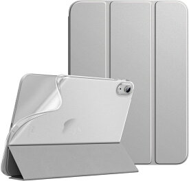 iPad 第10世代 10.9 ケース 2022 カバー iPad 10 ケース iPad 10.9インチ ケース 第10世代 カバー ソフト スタンドケース アイパッド iPad10 ケース オートスリープ機能 軽量 薄型 PU+TPU 耐久性 Apple Pencil充電に対応 半透明バック