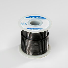 鉛線コイル巻き（純度：99.99%） 2.5φ 1kg