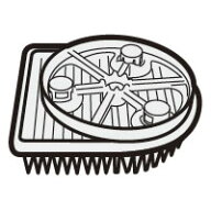 SHARP 掃除機用　高性能プリーツフィルター 2173370535