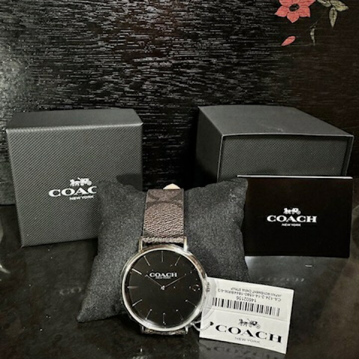 楽天市場】COACH / コーチ 腕時計 チャールズ 41mm 14602156 ブラック 