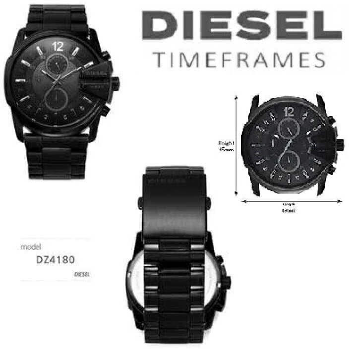 楽天市場】DIESEL / ディーゼル Master Chief マスターチーフ 腕時計 