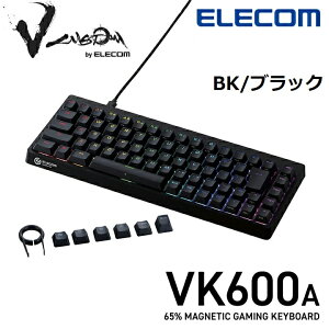 �G���R���gELECOM GAMING V custom�h�V���[�Y VK600A ���s�b�h�g���K�[ �Q�[�~���O�L�[�{�[�h TK-VK600ABK�y�u���b�N�z65%�T�C�Y�T�C�Y�Q�[�~���O�L�[�{�[�h�b���C�X�C�b�`���ځbUSB�L�� 71�L�[�b���{��
