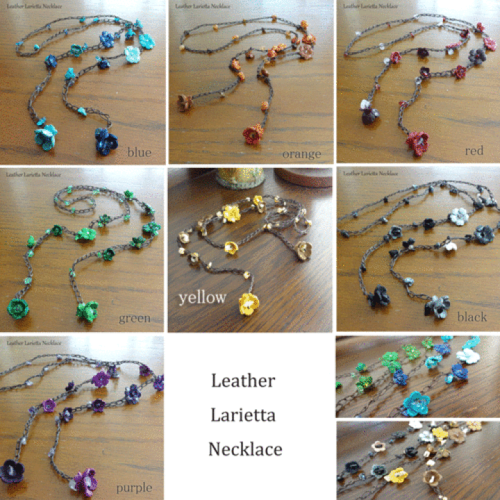 楽天市場】【送料無料】レザー ラリエッタ ネックレスラリエッタ