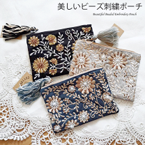 楽天市場】ビーズ 刺繍 巾着の通販
