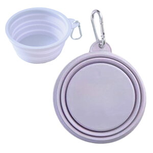【LINE追加10%OFFクーポン】【持ち運び簡単◎】犬 フードボール シリコン 折りたたみ ペット用 食器 餌皿 水入れ おしゃれ 携帯 持ち運び コンパクト 防水 軽量 トラベル用 高さ調整可能 災害