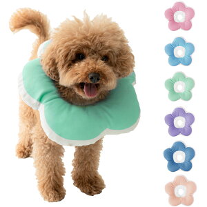 【10/24 20:00〜先着10名様限定◎50%OFFクーポン】【ふわふわ柔らかい◎】犬 エリザベスカラー 柔らかい ペット かわいい ソフト ドーナツ 防水 軽量 傷舐め防止 術後 傷口 保護 犬 猫 小型犬 お