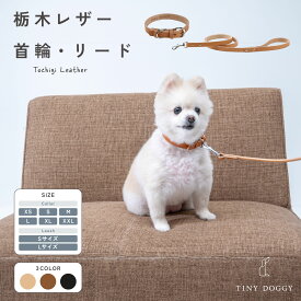 【LINE追加10％OFFクーポン】【日本製】犬 首輪 レザー 小型犬 おしゃれ かわいい シンプル 高品質 栃木レザー 国産 犬用首輪 ペット用品 防災 避難時も安心 ギフト プレゼント いぬ くびわ おそろい セット販売 レザー製 高級 チョーカー風 td-1002