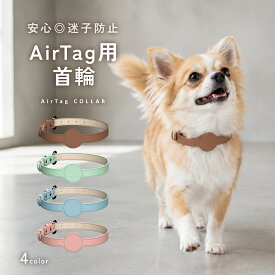 【LINE追加10％OFFクーポン】【安心◎迷子防止】 AirTag エアタグ 首輪 犬 エアタグ用首輪 保護 迷子防止 ペット用 紛失防止 安全 猫 GPS 追跡装置 カバー 保護ケース エアタグカバー エアタグケース 小型犬 td-1074