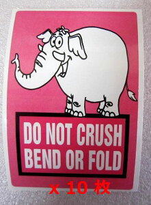 AAJ̃V[ DO NOT CRUSH BEND OR FOLDíA戵ӁjsNi10j