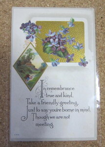 �A���e�B�[�N�@�|�X�g�J�[�h�@���݂� �m�A�����J�@1900�N�㏉���n�G�t��