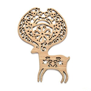 Etno DesigniGgmfUCjؐI[igsDEER WITH HORNS FULL OF LIGHTt