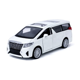 MSZ 1/43 トヨタアルファード プルバックミニカー ダイキャスト 玩具 ミニチュア ミニバン 高級車 模型 コレクション ディスプレイ インテリア 大人向け 子供向け ギフト 人気 車模型 精密 展示用