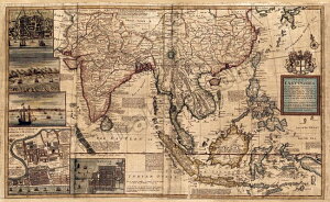 y18IzAeB[Nn}|X^[ A MAP OF EAST INDIES yAWA AWA AWAӁz / Òn} En} Ch {  XebJ[ |XgJ[h