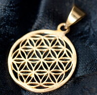 Flower of Lifeのスモールペンダント / フラワー オブ ライフ life インド アクセ トライバル ネパール …