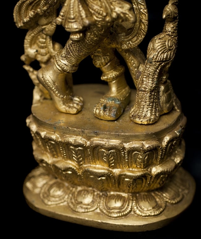 送料無料 あす楽 仏像 クリシュナ 31cm クリシュナ像 エスニック 国内正規品 インド 置物 アジア 神様像 雑貨