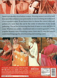Step by How to Wear Saree サリーの着付けチュートリアルDVD / 2008 インド映画 Shethia サリー着付けビデオ エスニック衣料 アジアンファッション エスニックファッション