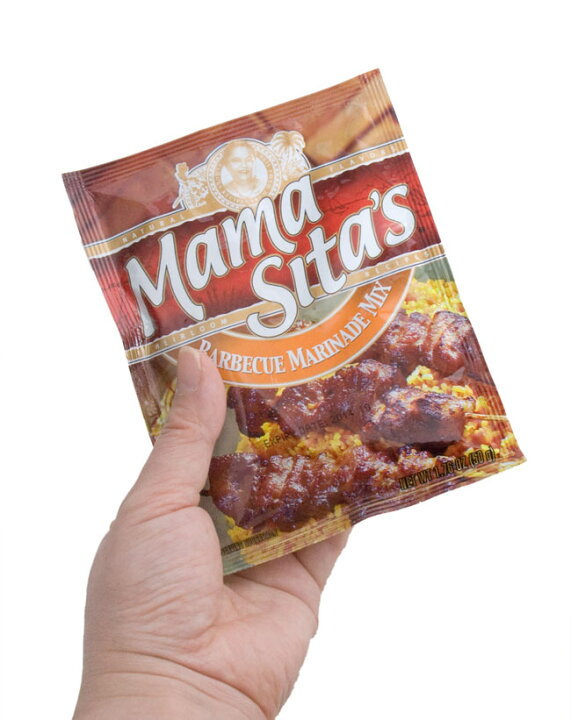 時間指定不可】 フィリピン料理 フィリピン風バーベキューの素 Barbeque Marinade Mix 料理の素 MamaSita's  ママシッターズ カレカレ シニガン 食品 食材 アジアン食品 エスニック食材