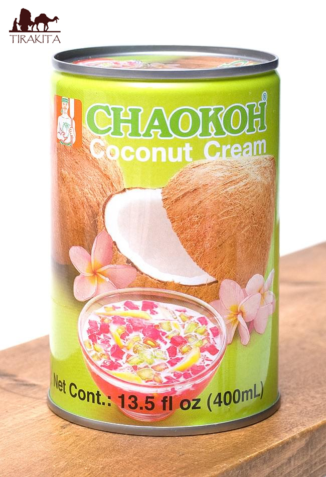 ココナッツクリーム   タイ チャオコー CHAOKOH（チャオコー） ココナッツ特集 エスニック料理 ココナッツオイル アジアン食品 エスニック食材