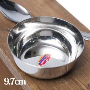 重ねられるカレー小皿 マサラカトリ(約9.7cm×約3.5cm) / カトゥリ プレート インド カレー皿 ターリー チャイ チャイカップ アジアン食品 エスニック食材