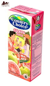 グァバ ジュース 【250ml】 【Country choice】 / インドネシア 東南アジア グァバジュース choice（カントリーチョイス） お菓子 飲料 タイ 食品 食材 アジアン食品 エスニック食材