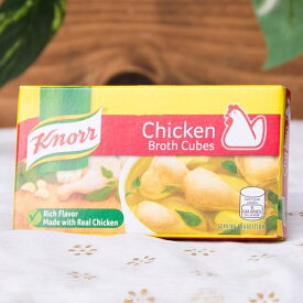 チキン キューブ フィリピン 60g Chicken Broth Cubes 【KNORR】 / スープストック チキンキューブ フィリピン料理 カレカレ シニガン 食品 食材 アジアン食品 エスニック食材