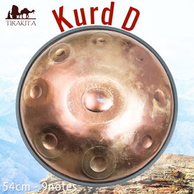 【送料無料】 ハンドパン Kurd D【54cm 9notes】 ソフトケース付属 / スチールパン 打楽器 パーカッション ハングドラム 民族楽器の打楽器 全部 インド楽器 エスニック楽器 ヒーリング楽器【レビューで1000円クーポン プレゼント】