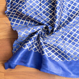 〔1m切り売り〕インドの伝統模様布〔幅約105cm〕 / キラキラ布 豪華な布 アジア布 量り売り 手芸 裁縫 生地 アジアン ファブリック 計り売りの布 エスニック