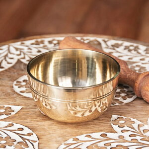シンプルシンギングボウル ライン模様入り 約8.1cm / シンギングボール Singing Bowl ネパール 楽器 打楽器 民族楽器 全部 仏教 瞑想 インド楽器 エスニック楽器 ヒーリング楽器【レビューで500円