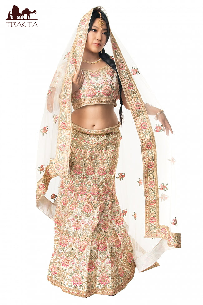 全商品オープニング価格特別価格】 インド 民族衣装 サリー 結婚式