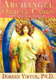 【送料無料】 大天使オラクルカード Archangel Oracle Card / 占い カード占い タロット JMA アソシエイツ(ライトワークス) 占術関連全部見る ルノルマン コーヒーカード インド 本 印刷物 ステッカー ポストカード ポスター