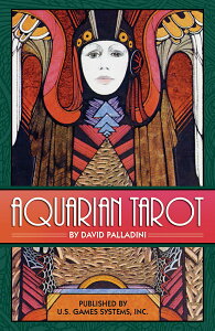ANGA^bgfbL Aquarian Tarot Deck / INJ[h 肢 J[h肢 US Games p֘AS m} R[q[J[h Ch {  XebJ[ |XgJ[h |X^[