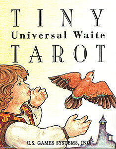 Ⴂjo[TEFCg^bg Tiny Universal Waite? Tarot / INJ[h 肢 J[h肢 US Games p֘AS m} R[q[J[h Ch {  XebJ[ 