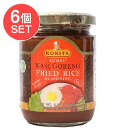 【送料無料】 【6個セット】インドネシア料理 ナシゴレンの素 NASI GORENG 【KOKITA】 / スパイシー 辛い バリ 食品 食材 アジアン食品 エスニック食材