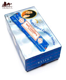 【12個まとめ買いセット】ナグチャンパ 15gタイプ Satya Sai Baba Nag Champa Agarbatti / お香 インセンス インド香 Shrinivas Sugandhalaya アジア エスニック