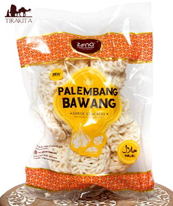 エビたまねぎせんべい平型 ZONA KERUPUK PALEMBANG BAWANG SUPER 【Zona】 / インドネシア お菓子 タピオカ スナック 変わったもの zona(ゾナ) バリ ナシゴレン 食品 食材 アジアン食品 エスニック食材