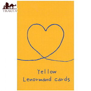 CG[m}J[h yellow lenormand card / INJ[h 肢 J[h肢 ^bg ԐS p֘AS R[q[J[h Ch {  XebJ[ |XgJ[h |X^[