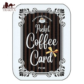 ポケットコーヒーカード pocket coffee card / オラクルカード 占い カード占い タロット FCM 占術関連全部見る ルノルマン インド 本 印刷物 ステッカー ポストカード ポスター