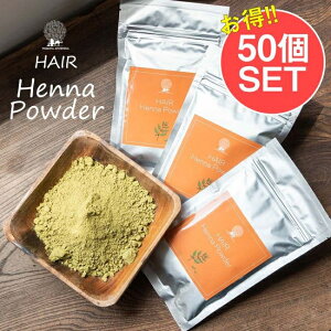 yz yƖp Ĕ̗p 50Zbgz̖їp eBL^ wi pE_[ 100g HAIR Henna Powder / wfB Ch̃n[u wi^gD[ Mehendi  iwi^gD[j ϕi RX 