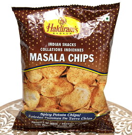 インドのお菓子 極厚ポテトチップス MASALA CHIPS 80g Hardiram's / ハルディラム ポテチ マサラ マサラ味 Haldirams（ハルディラム） インスタント スナック アジアン食品 エスニック食材