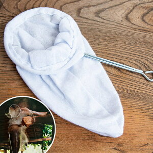 タイ式ネルフィルター 昔ながらのネルドリップ タイティー コーヒーフィルター 少し小さめ / 調理器具 タピオカ茶 インド 食器 アジアン食品 エスニック食材