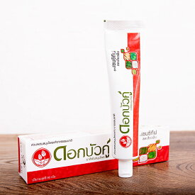 Dok Bua Ku ハーバル トゥースペースト センシティブ SENSITIVE HERBAL TOOTHPASTE 90g / 歯磨き粉 歯みがき粉 はみがき タイ ハーブ Twin Lotus(ツインロータス) 化粧品 インド コスメ アーユルヴェーダ