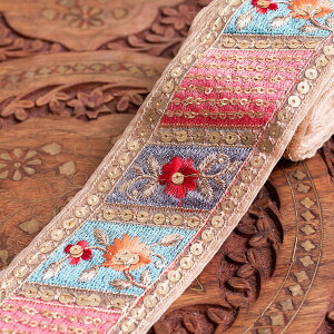 yS2Fz`Ae[v [^[  Xі͗l̃S[_hJk 6cml XpR[ƂԂ̎hJ / Gota embroidery WX^ ~[[N | ԕ GXjbN Ch A