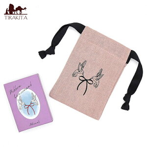 �y���������z ���{�����m���}�� �~�j���~�j�|�[�`�Z�b�g Ribbon Lenormand Mini Pouch Set / �I���N���J�[�h �肢 �J�[�h�肢 �^���b�g AMENOMAME ��p�֘A�S������ �R�[�q�[�J�[�h �C���h �{ ����� �X