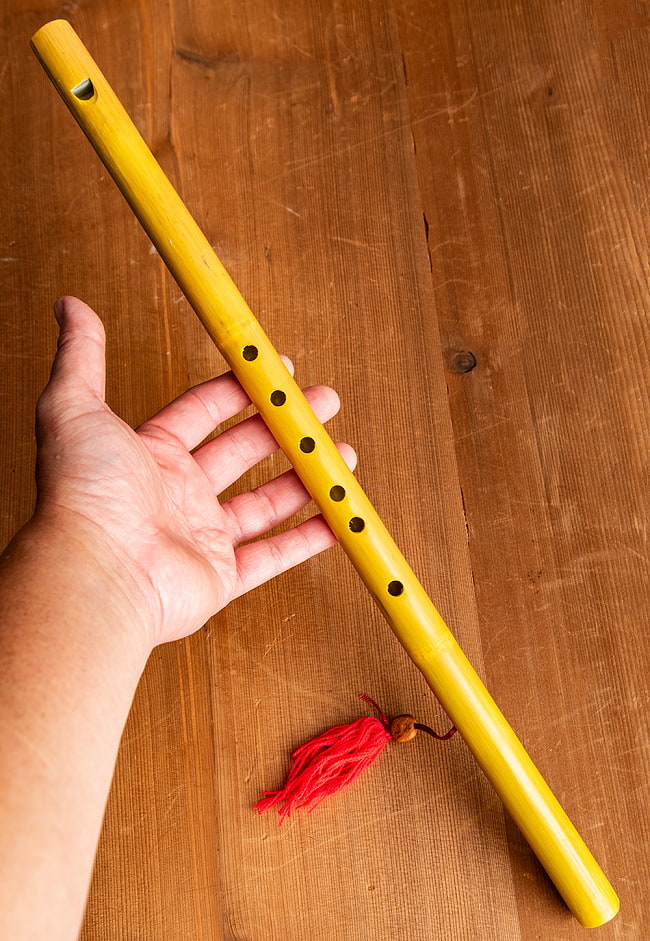 楽天市場】ベトナムの竹笛 縦笛 45cm / たて笛 バンブーフルート