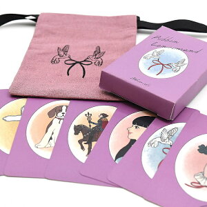 yz {m}|[`Zbg Ribbon Lenormand Pouch Set / INJ[h 肢 J[h肢 ^bg AMENOMAME p֘AS R[q[J[h Ch {  XebJ[ |X
