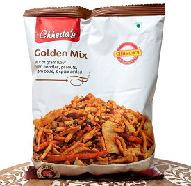 インドで定番のお菓子ナムキン Golden Mix 170g【Chhedas】 / スパイシー マサラスナック Chheda's(チェーダズ) 新入荷 再入荷 お買い得 お試し 食品 食材 まとめ買い アジアン食品 エスニック食材