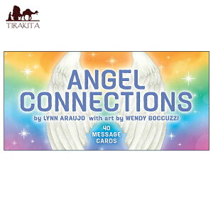 GWFRlNV Angel Connections 40 Message Cards / INJ[h 肢 J[h肢 ^bg USGames p֘AS m} R[q[J[h Ch {  XebJ[ |XgJ[