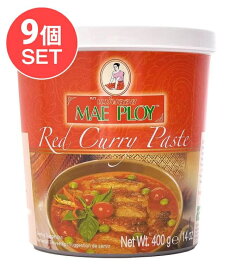 レッドカレーペースト 400g 〔MAE PLOY〕 / タイ料理 タイカレー 料理の素 PLOY（メープロイ） ココナッツ特集 エスニック料理 ココナッツオイル アジアン食品 エスニック食材